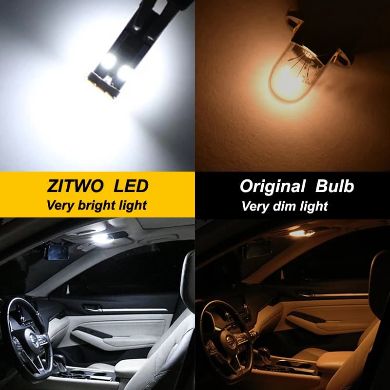 ZITWO Canbus LED intérieur dôme lampe de lecture coffre lampe Kit pour Audi Q3 8U Q5 8R SQ5 Q7 4L 20