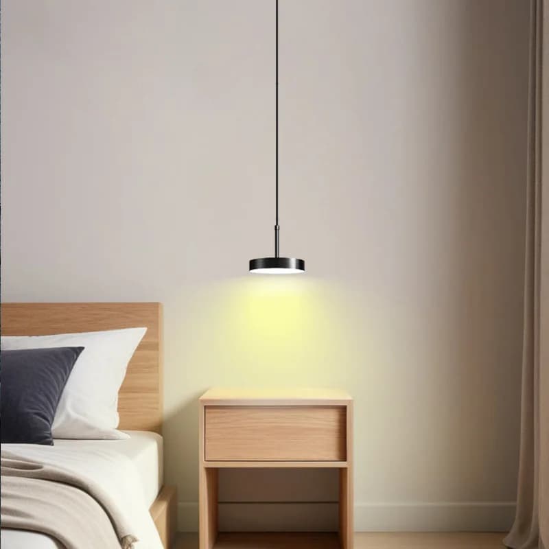 Nordique moderne pendentif LED lumières décor chambre Suspension luminaires Luminaire minimalisme sa