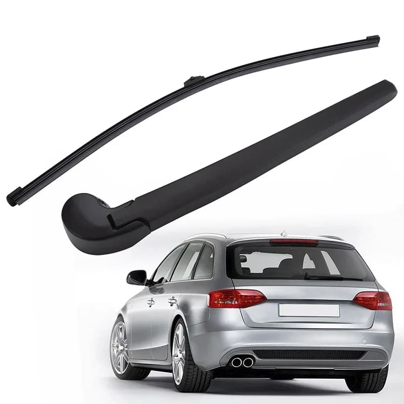 Bras d'essuie-glace arrière et lame de remplacement noires, adaptés à Audi A4 B8 2008 – 2013, access