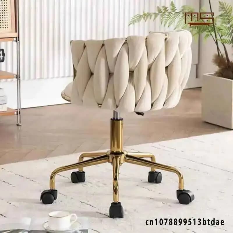 Chaise de maquillage pour chambre à coucher, confortable pour les longues périodes de la maison Grac