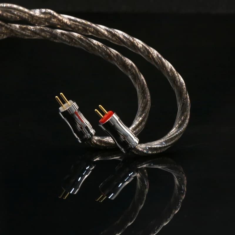Câble de mise à niveau HIFI IEM ivipQ-537 avec 0.78 2PIN/MMCX, applicable pour AKG MOONDROP x Crinac