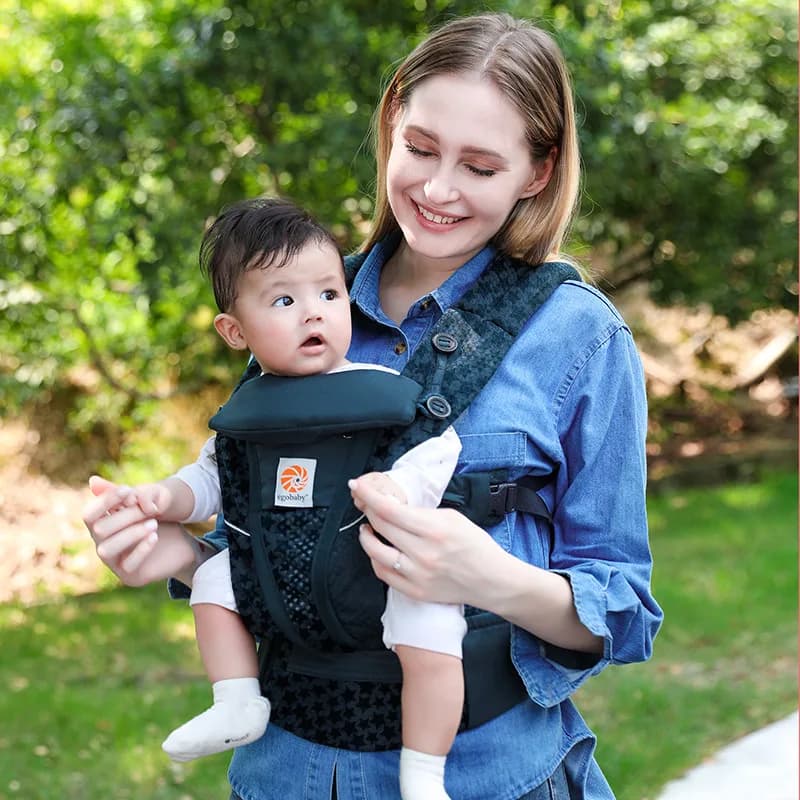 Porte-bébé Egobaby Omni Breeze Toutes les positions de transport Maille respirante avec soutien lomb