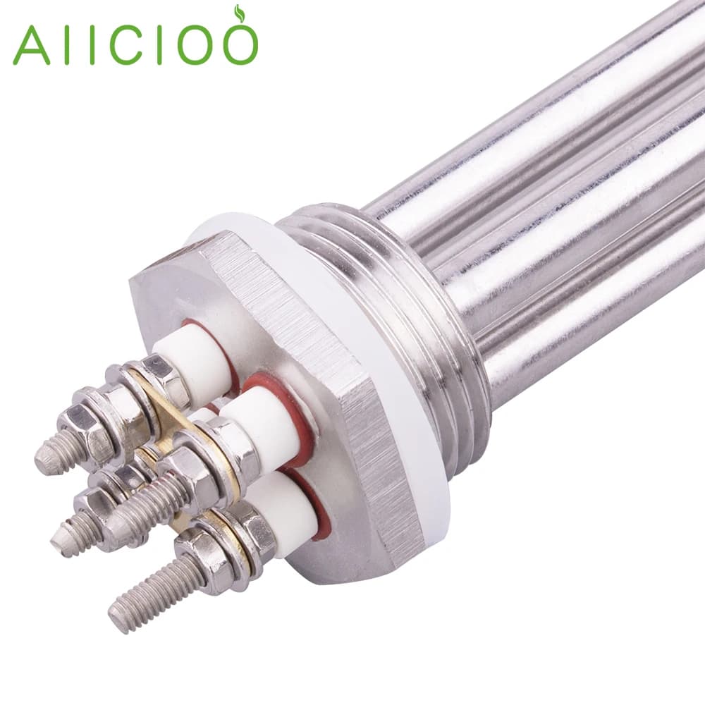 Élément chauffant 12V, eau d'immersion, 1 pouce, BSP DN25, 100W, 200W, 300W, 400W, 600W, chauffage t