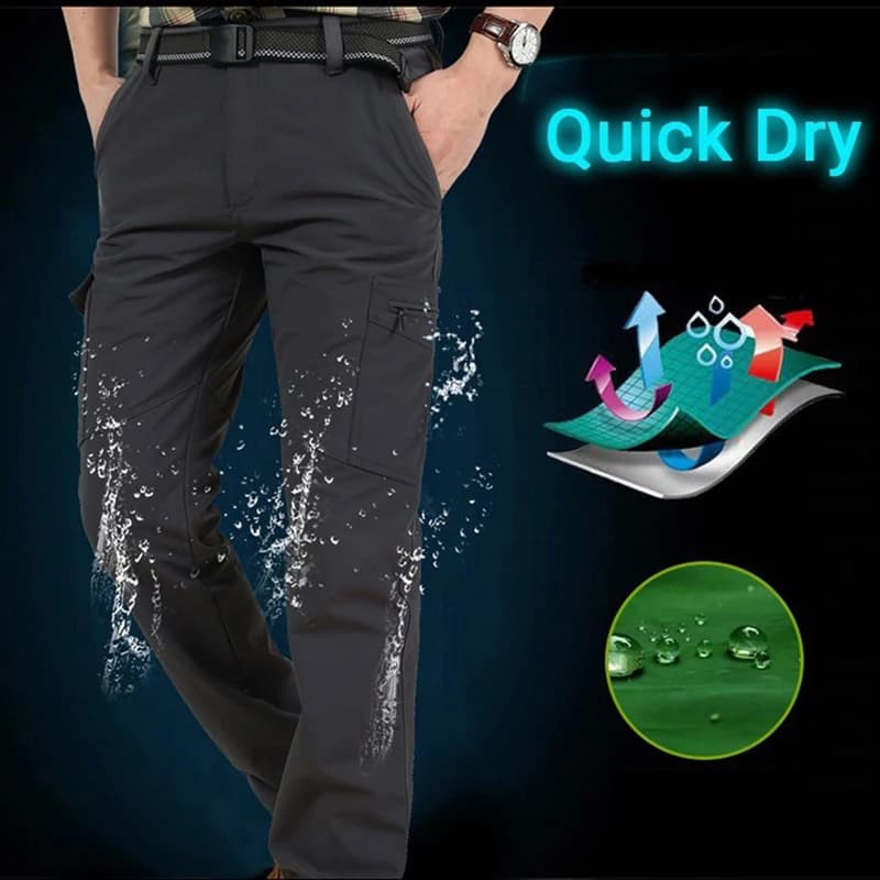 Pantalon Cargo tactique d'été pour hommes, léger, décontracté, imperméable, résistant à l'usure, mul