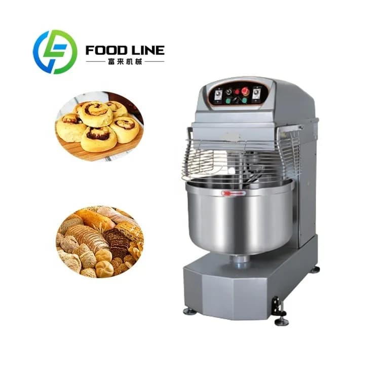 Bon prix à vendre Machine commerciale de pétrir de pâte à Pizza de boulanger 10Kg 20Kg 25Kg 50Kg mél