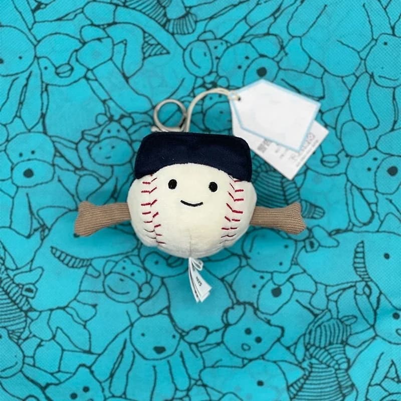 Nouvelle Peluche JC Marshmallow 2026, Petit Charm Cerise, Petite Peluche Tortue, Croissant, Petit Pi
