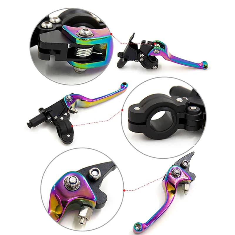 Leviers de frein et d'embrayage universels pour moto, 22mm, pour CNC ASV, poignée de porte pour CRF 