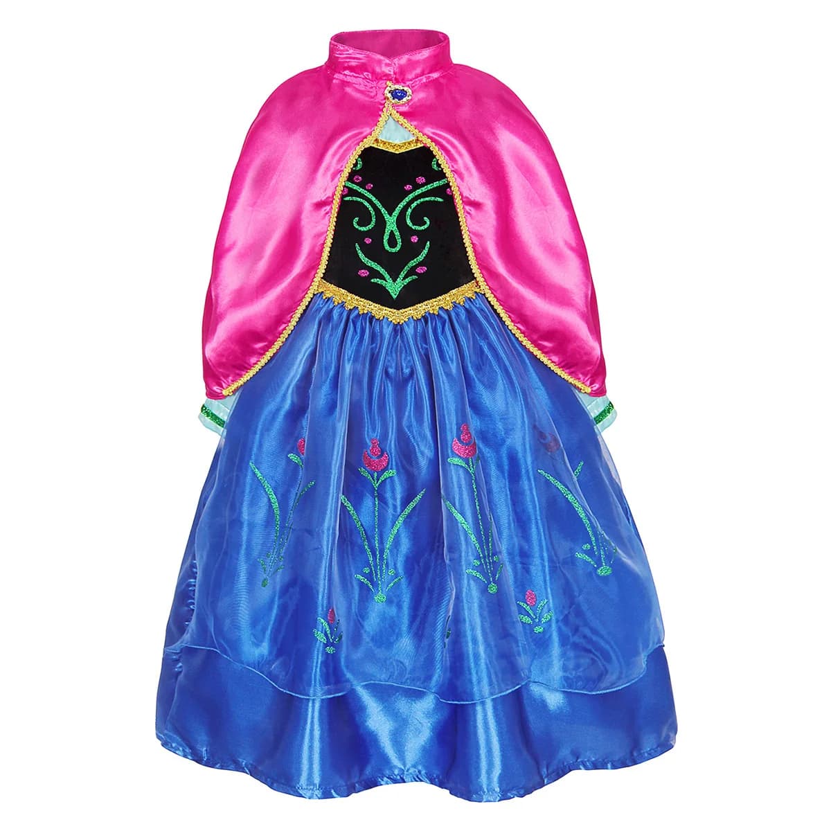 Robes reine des neiges Elsa pour filles, Costumes pour enfants, Cosplay, princesse d'halloween, vête