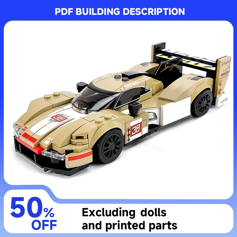 Nouvelle vitesse MOC ​ ​ Série Le Mans 24 heures course d'endurance 2023 WEC série 963 modèle de voi