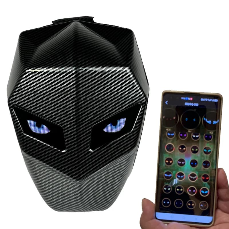 LED Knight – sac à dos de cyclisme pour casque de moto, Bluetooth, étanche, coque rigide, sacs pour 