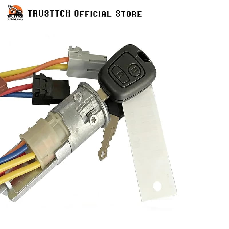 252121   Interrupteur d'allumage avec antivol pour PEUGEOT 106 405 4162-92 6P 4162.92 416292