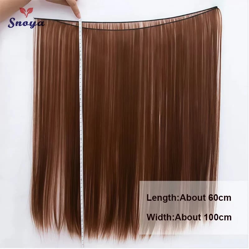 Snoya Extensions de cheveux synthétiques polyvalentes conçues pour augmenter le volume des cheveux d
