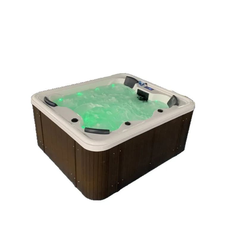 Villa de bain spa en acrylique, jardin de natation, grande piscine