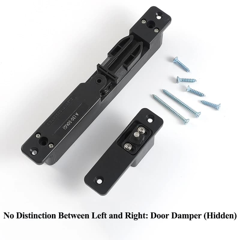 Ferme-porte hydraulique à amortisseur fermeture silencieuse et automatique anti-pincement pour porte