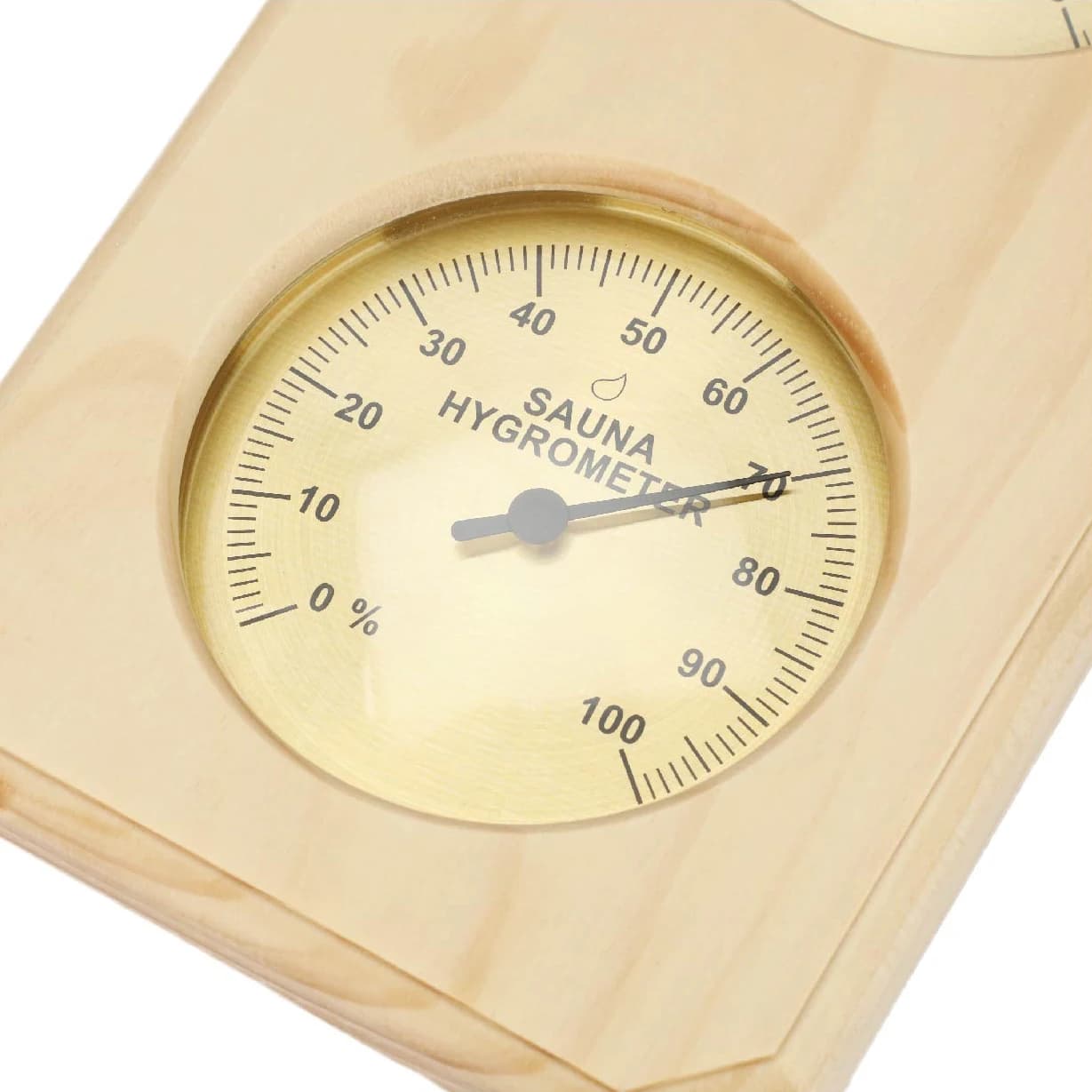 KT THERMO – thermomètre et hygromètre de Sauna en bois, accessoire de Spa mural, mécanique, aucune b