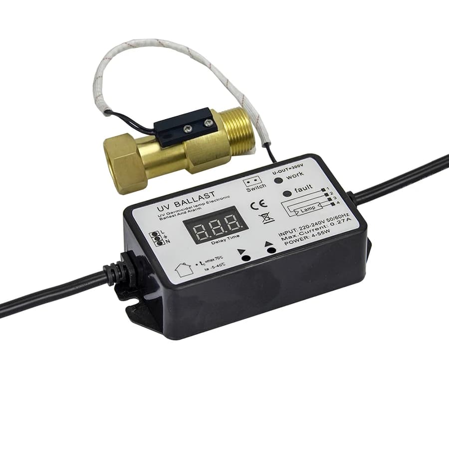 Ballast de capteur de débit Coronwater 25W pour lampe UV de filtre à eau - Pièce essentielle pour le