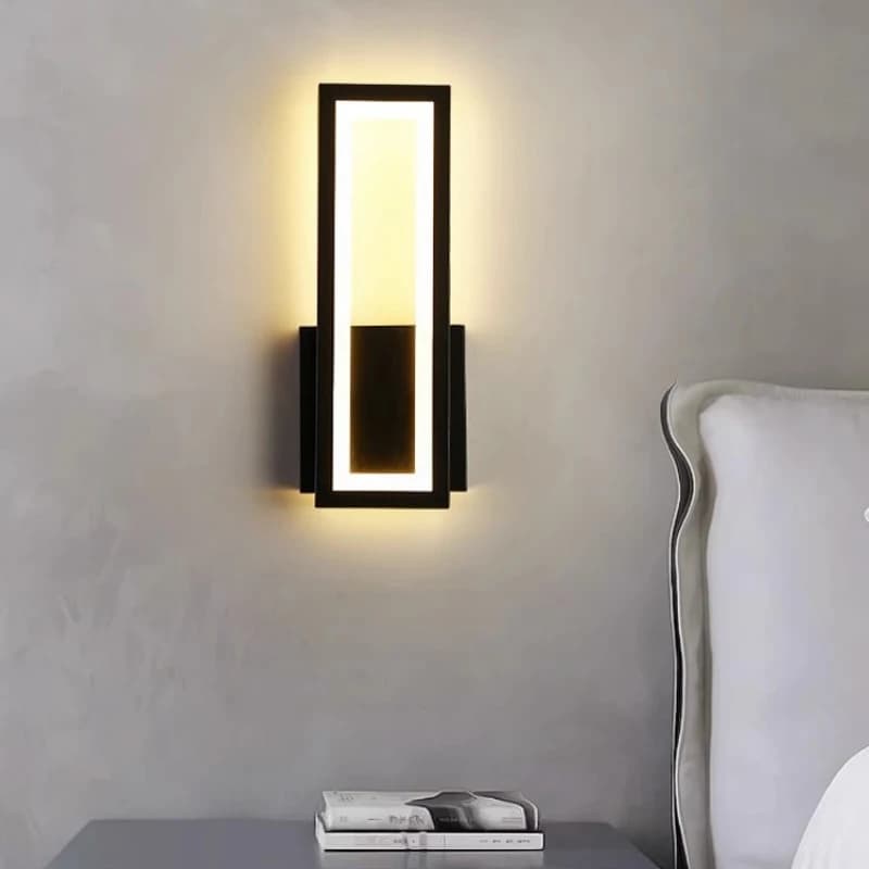 Applique murale LED moderne et créative, luminaire décoratif d'intérieur, idéal pour un fond de télé