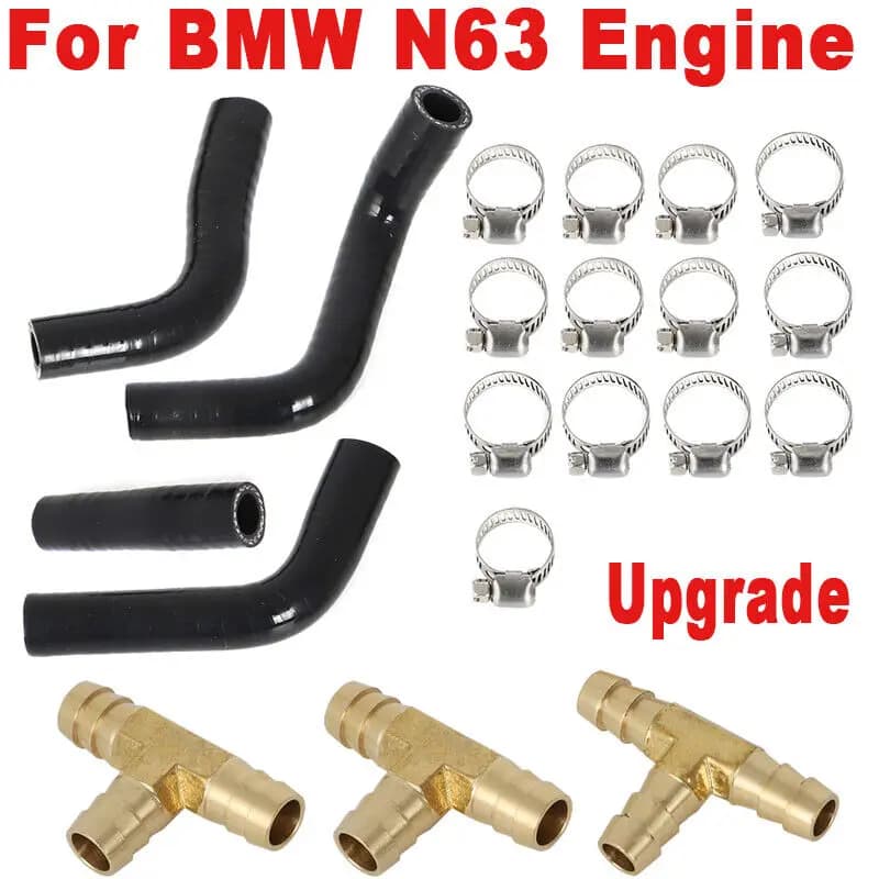 Kit de tuyau de réparation de ligne de liquide de refroidissement Turbo, mise à niveau, pour BMW X5 