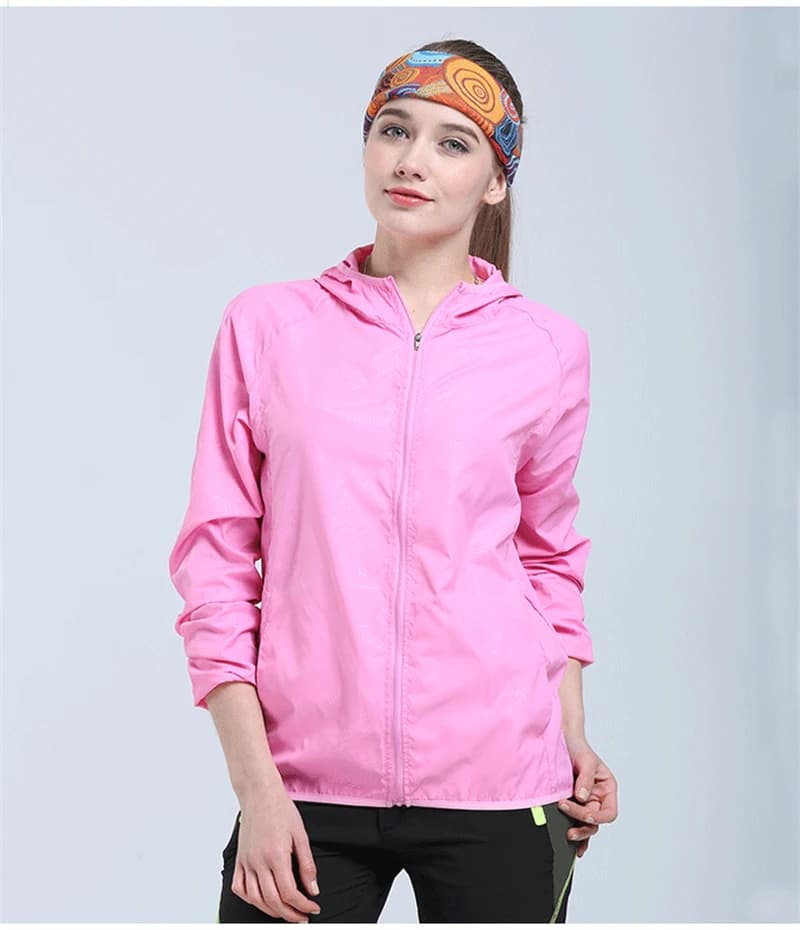 Veste de pluie de Camping pour hommes et femmes, vêtements de Protection solaire imperméables, vêtem