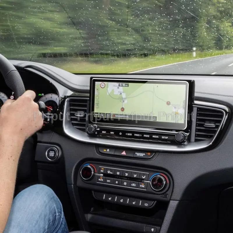 Film autocollant de protection pour écran LCD en verre trempé 9H, pour Kia Proceed 2021, 10.25 pouce