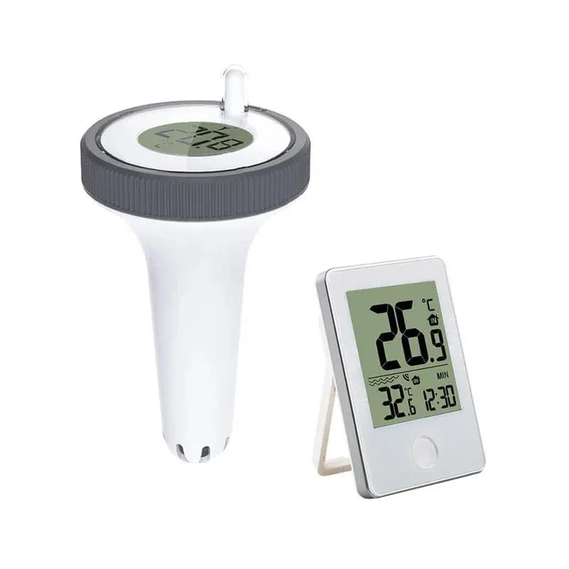 Therye.com-Moniteur de température flottant sans fil pour piscine, bain, SPA, aquariums, numérique L
