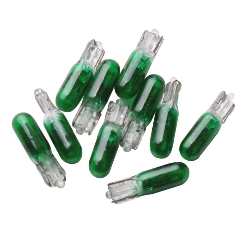 100 pièces T5 W3W LED ampoules voiture intérieur lumière tableau de bord voyant d'avertissement lamp