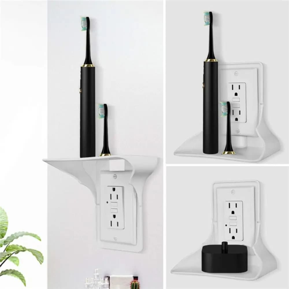 Étagère de prise murale pratique et robuste, support de chargement de téléphone portable, support US