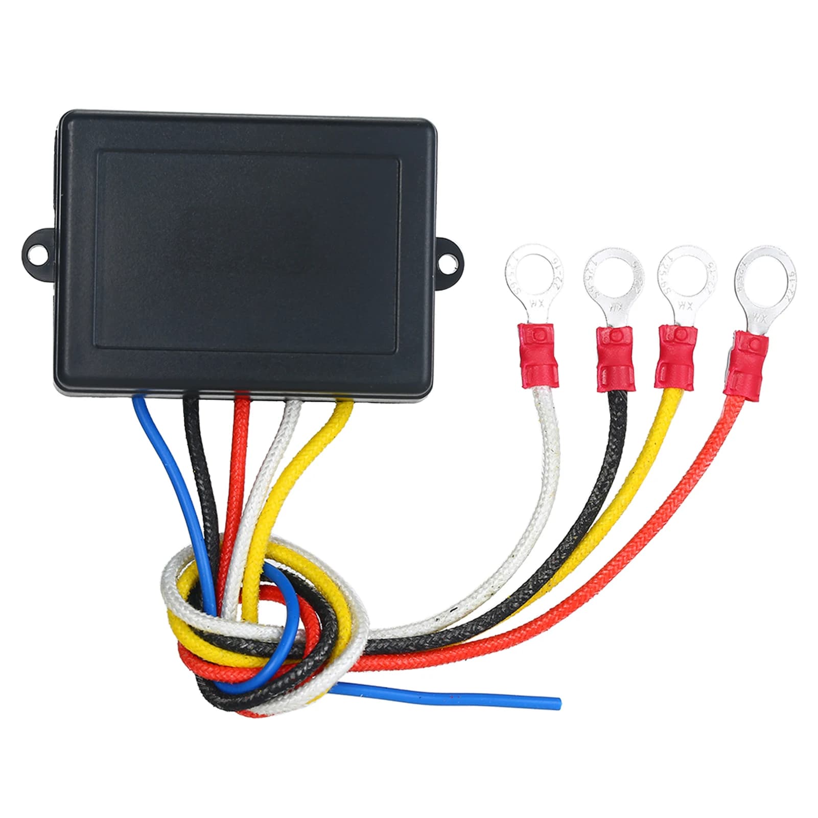 Kit de télécommande de treuil sans fil universel DC12V 12V 50 pieds 2 télécommandes avec voyant lumi