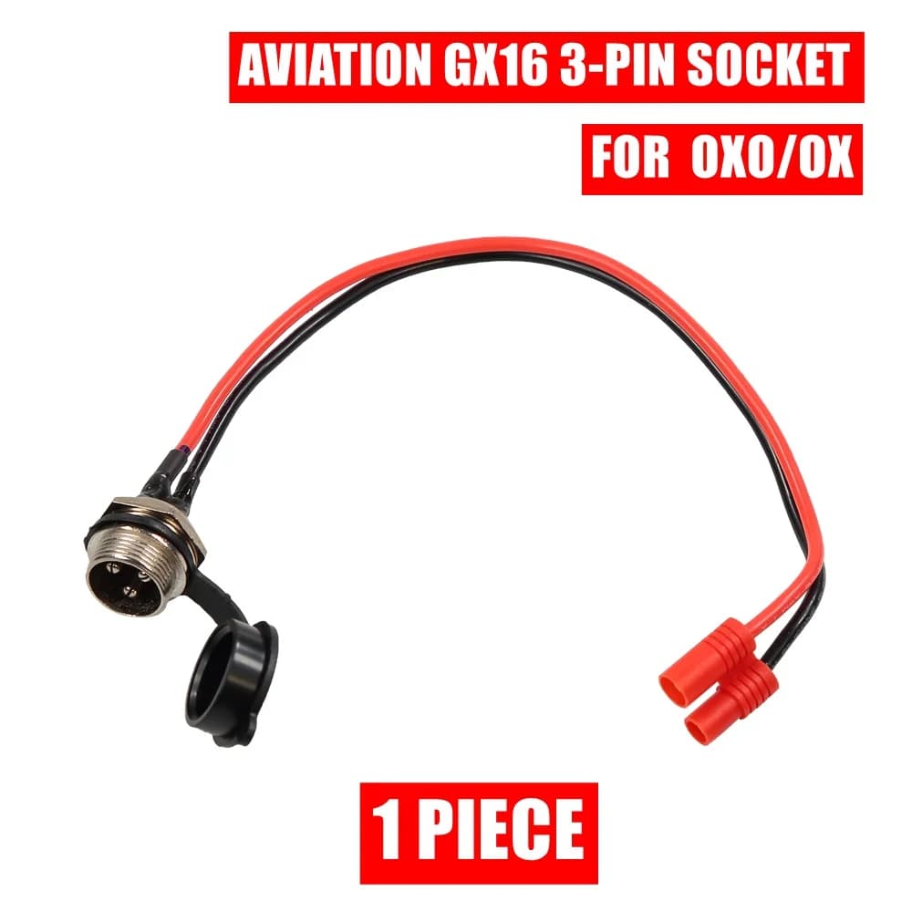 Prise de charge d'origine GXAviation 16 à 3 broches pour scooter électrique, pour certains modèles I