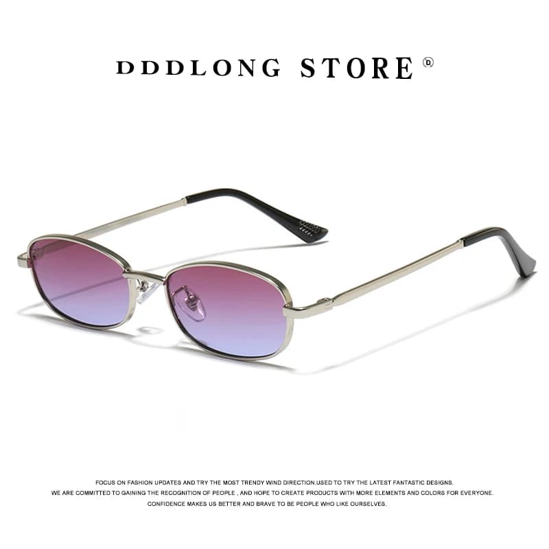 DDDLONG – lunettes de soleil rondes rétro pour femmes et hommes, petites lunettes de soleil classiqu
