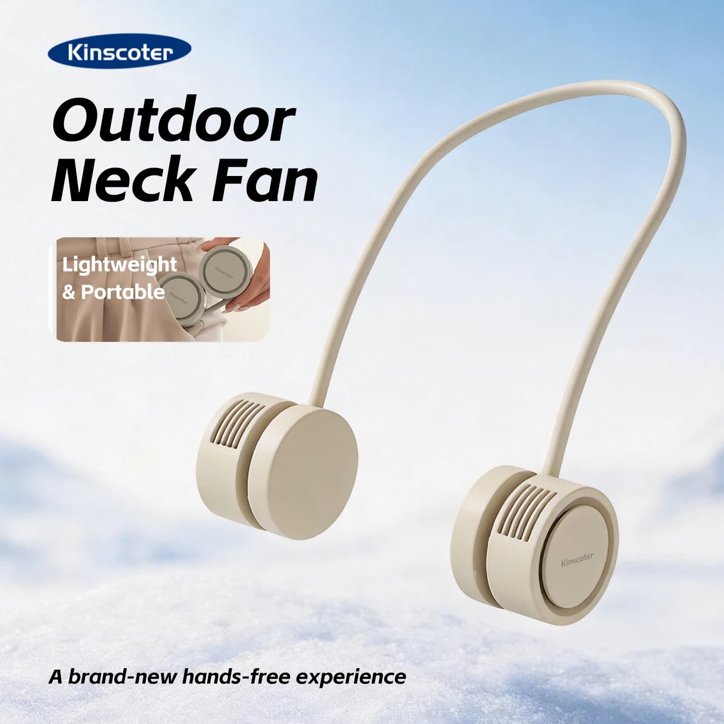 Nouveau ventilateur de cou suspendu ventilateur de refroidissement Portable refroidisseur d'air USB 