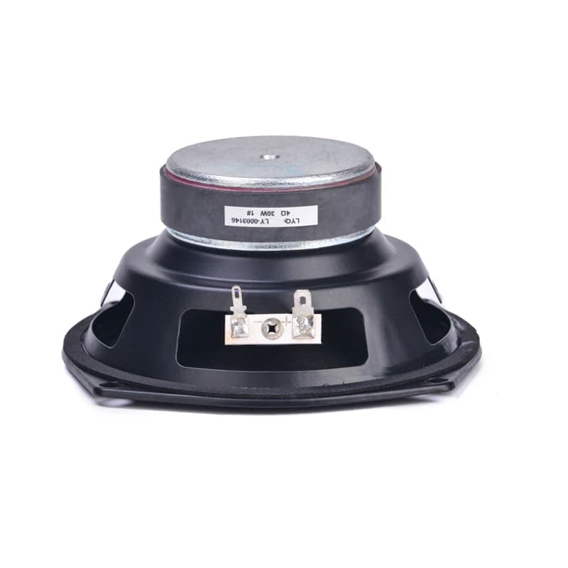 Tenghong 1 pièces 5.25 pouces caisson de basses haut-parleur pilote 4 Ohm 30W bord en caoutchouc inc