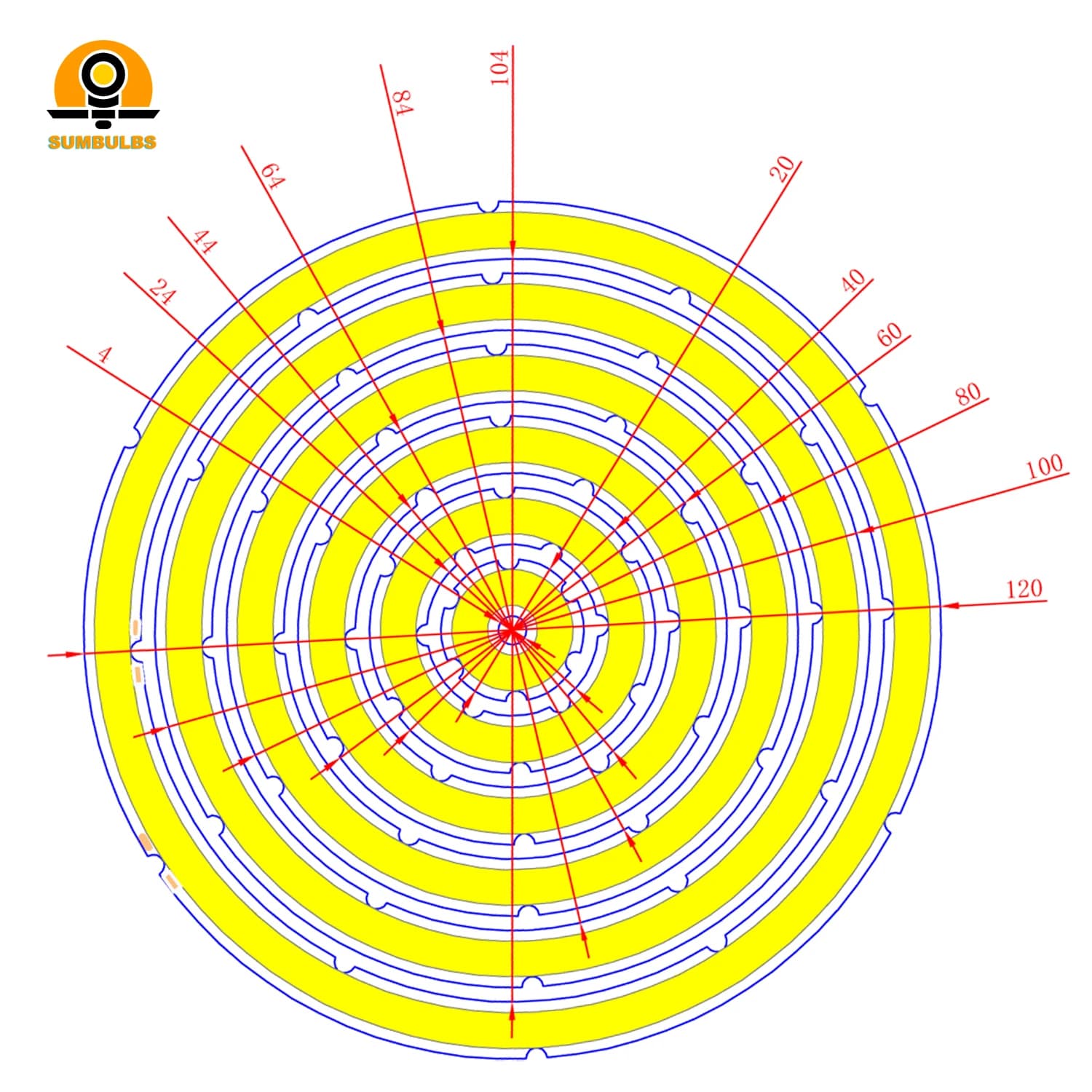 Source de lumière COB yeux d'ange 2W-12W, forme annuelle 12V DC 20mm-120mm, puce LED annulaire, Sour
