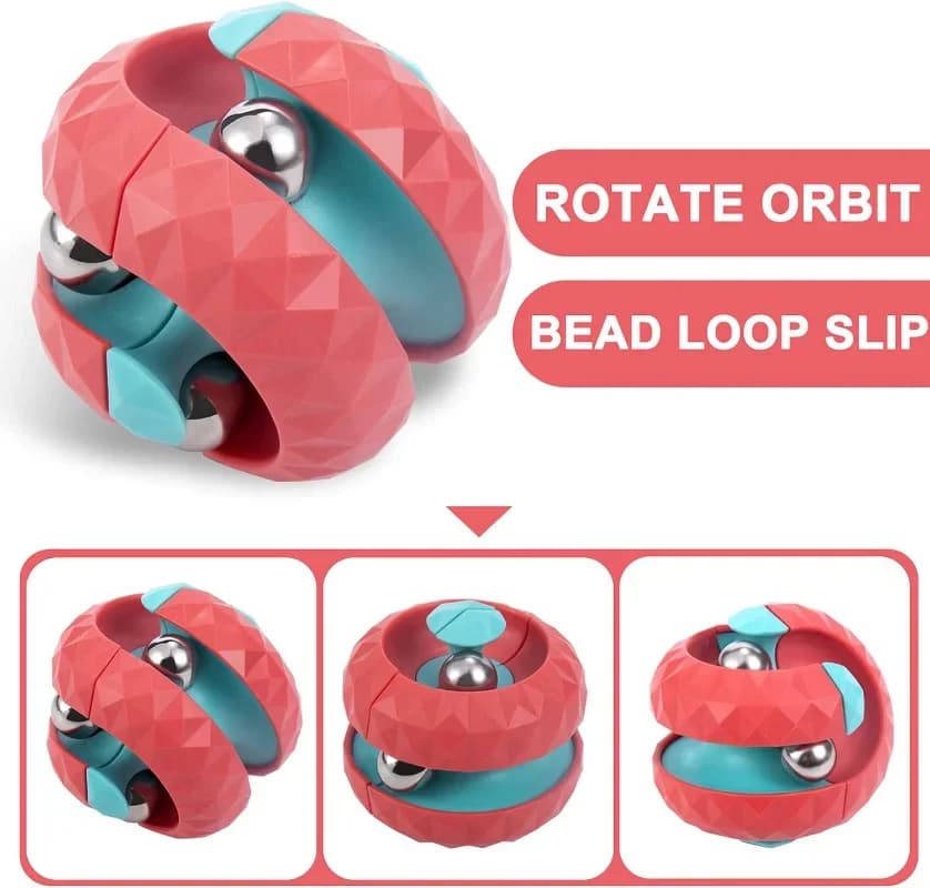 Jouet de décompression pour enfants, Cube de balle orbite, jouets sensoriels Anti-Stress, jouets Fid