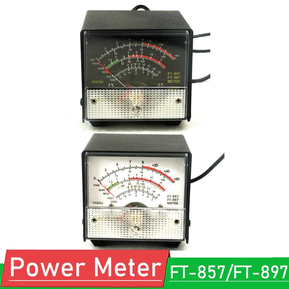 Compteur externe S/SWR/Power meter, affichage de réception, blanc/noir, Yaesu FT-857/FT-897, compteu