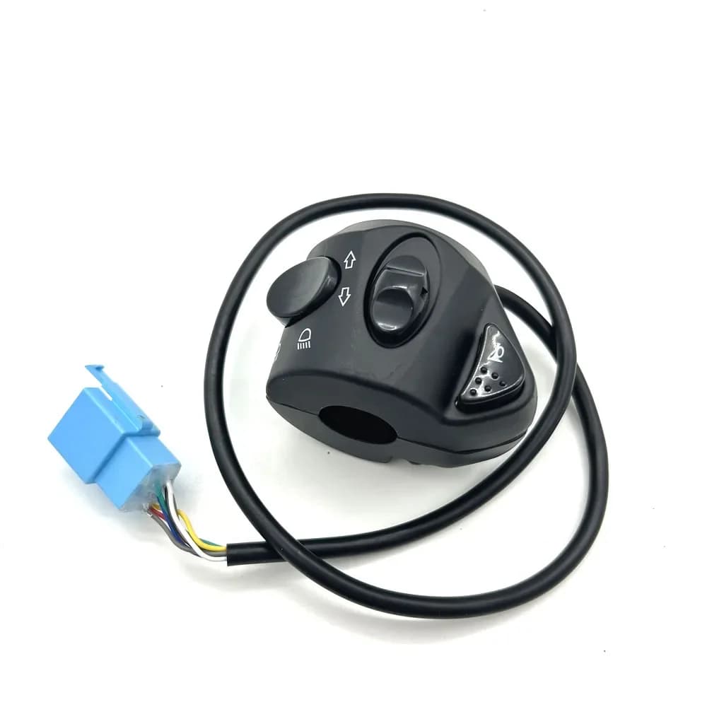 Boutons de commutation combinés gauche et droite, poignée rotative originale pour moto électrique, a