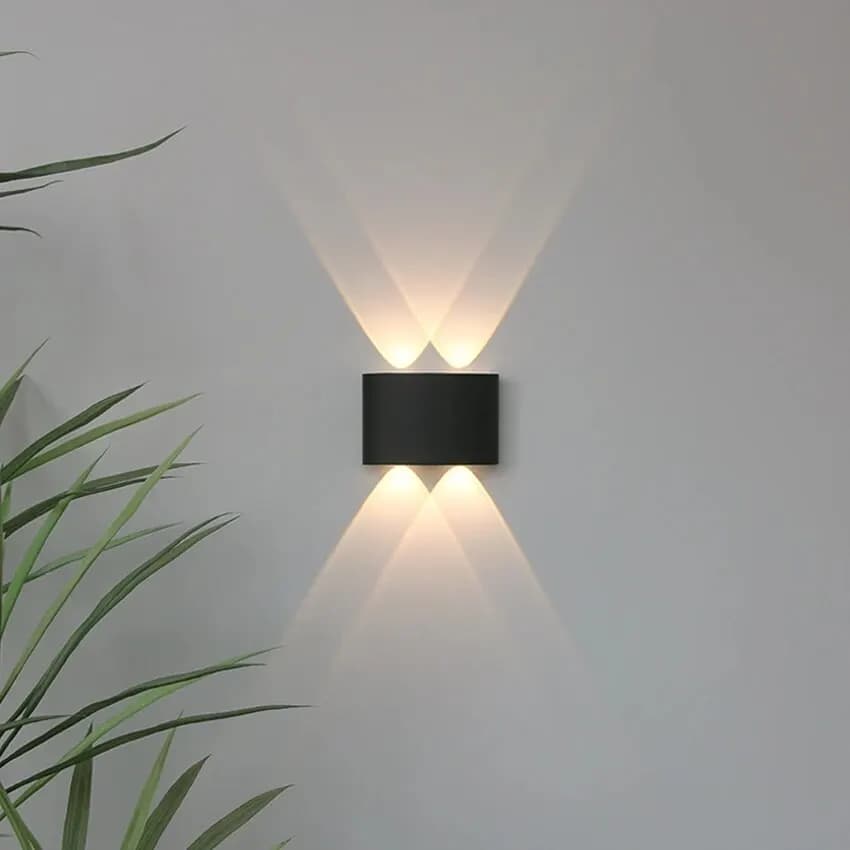 Mur LED Lumière Imperméable Extérieure Éclairage Intérieur IP65 AC86-265V 2w 4w pour Jardin Escalier