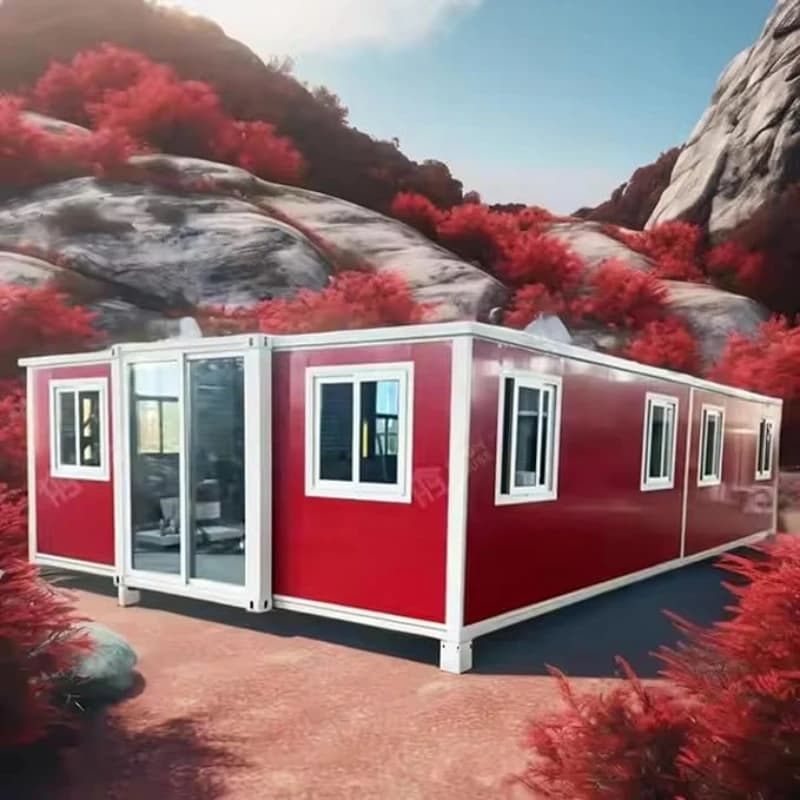 Expédition rapide LCL conteneur maison luxueuse conteneur maison australie préfabriqué bois Mobile m