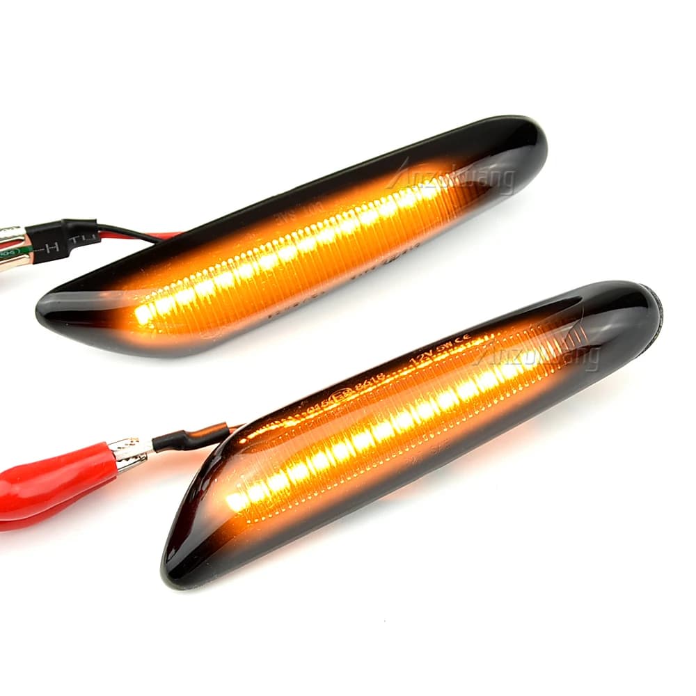 Clignotant séquentiel LED, feu de position latéral pour BMW E60 E61 E90 E91 E87 E81 E83 E84 E88 E92 
