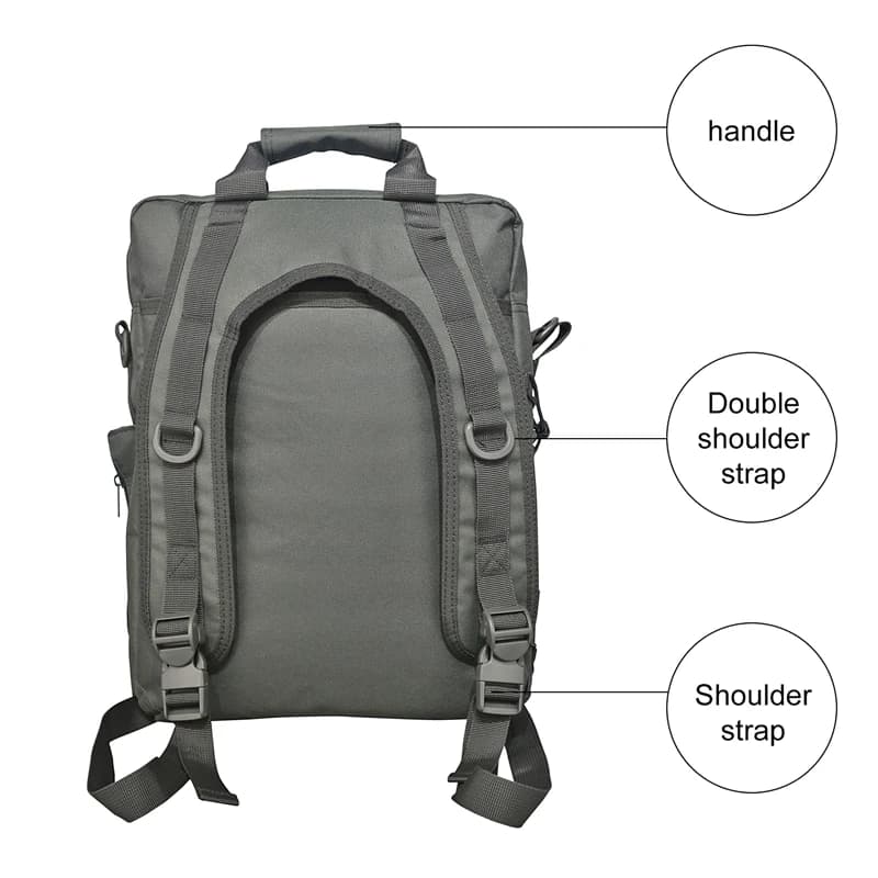 Sac à dos pour ordinateur portable Molle, sacs DulMessenger, sac banane, ceinture, épaule, camping, 