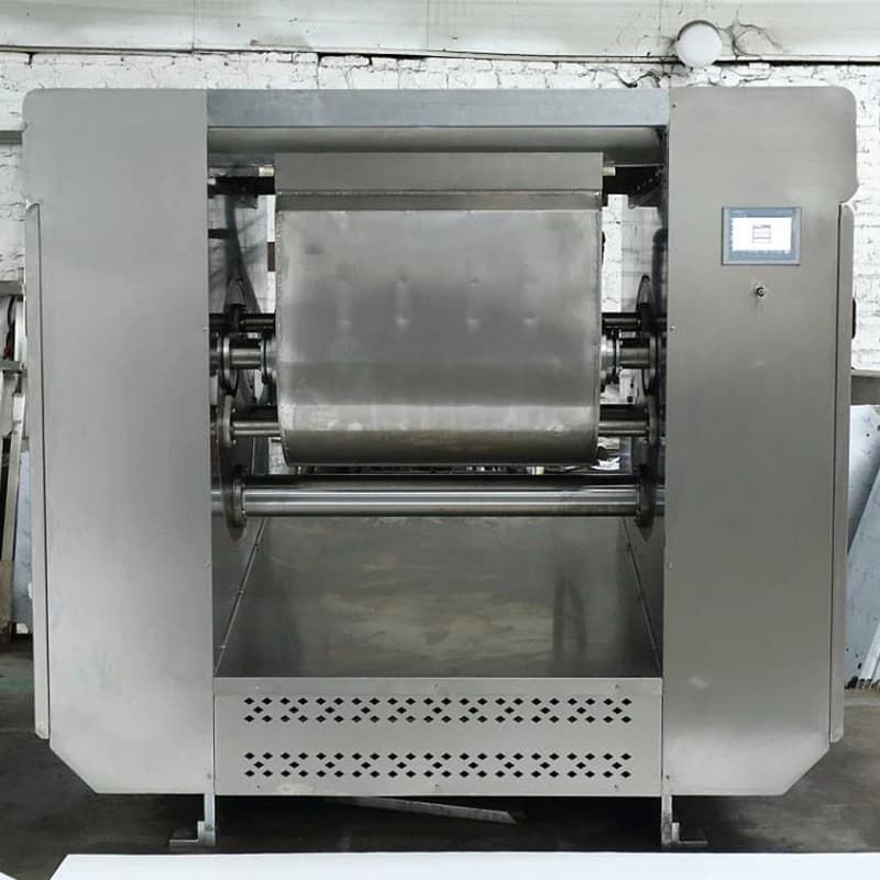 Mélangeur de pâte à pain horizontal industriel, Machine commerciale pour pâte à Pizza, mélangeur de 