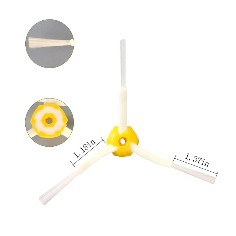 Pièces de brosse latérale principale de filtre Hepa pour iRobot Roomba série 500 510/530/532/535/550
