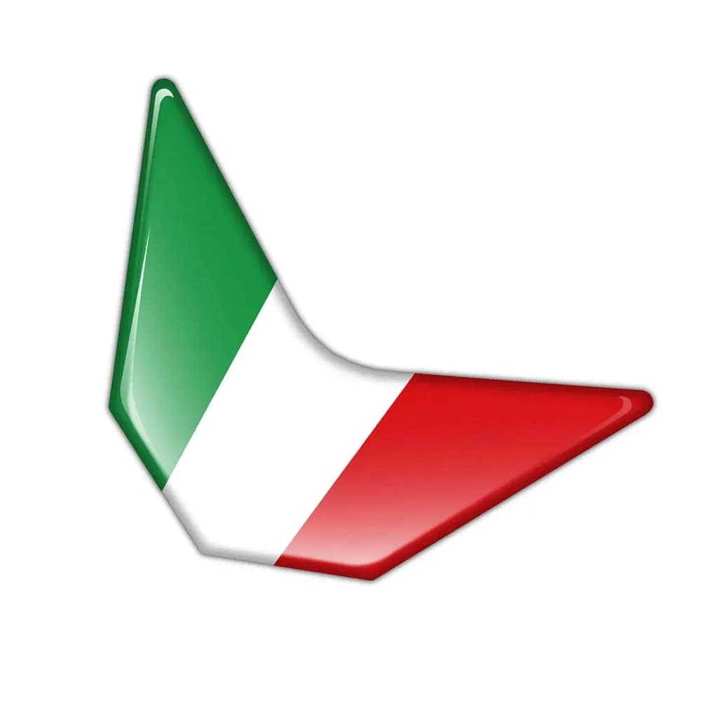 Autocollants de carénage avant de moto en résine 3D, étui à autocollants italien pour Ducati 959 969