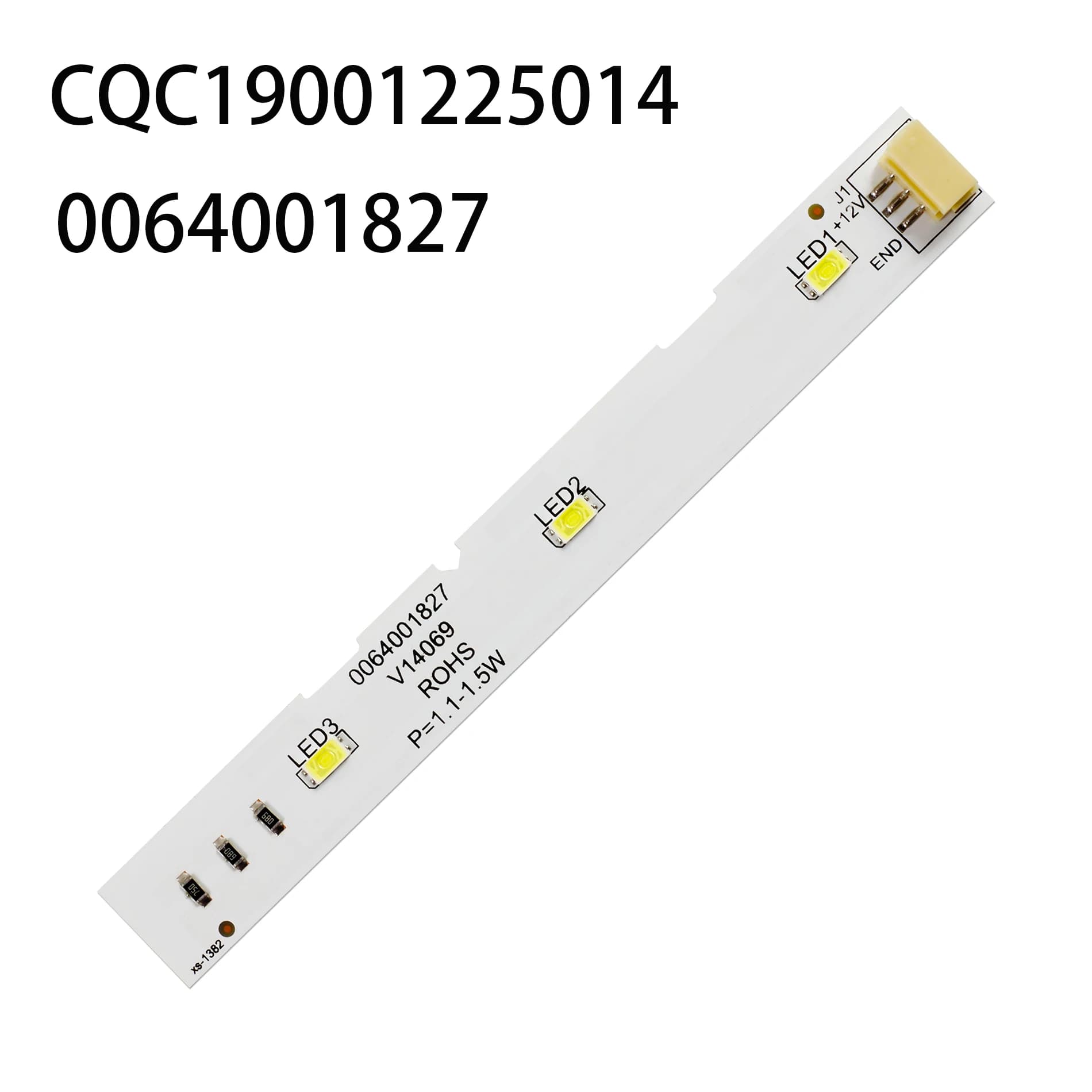 Bande LED pour réfrigérateur congélateur Haier BCD-575WDBI 0064001827   MDDZ-176 A06 CQC 19001225014