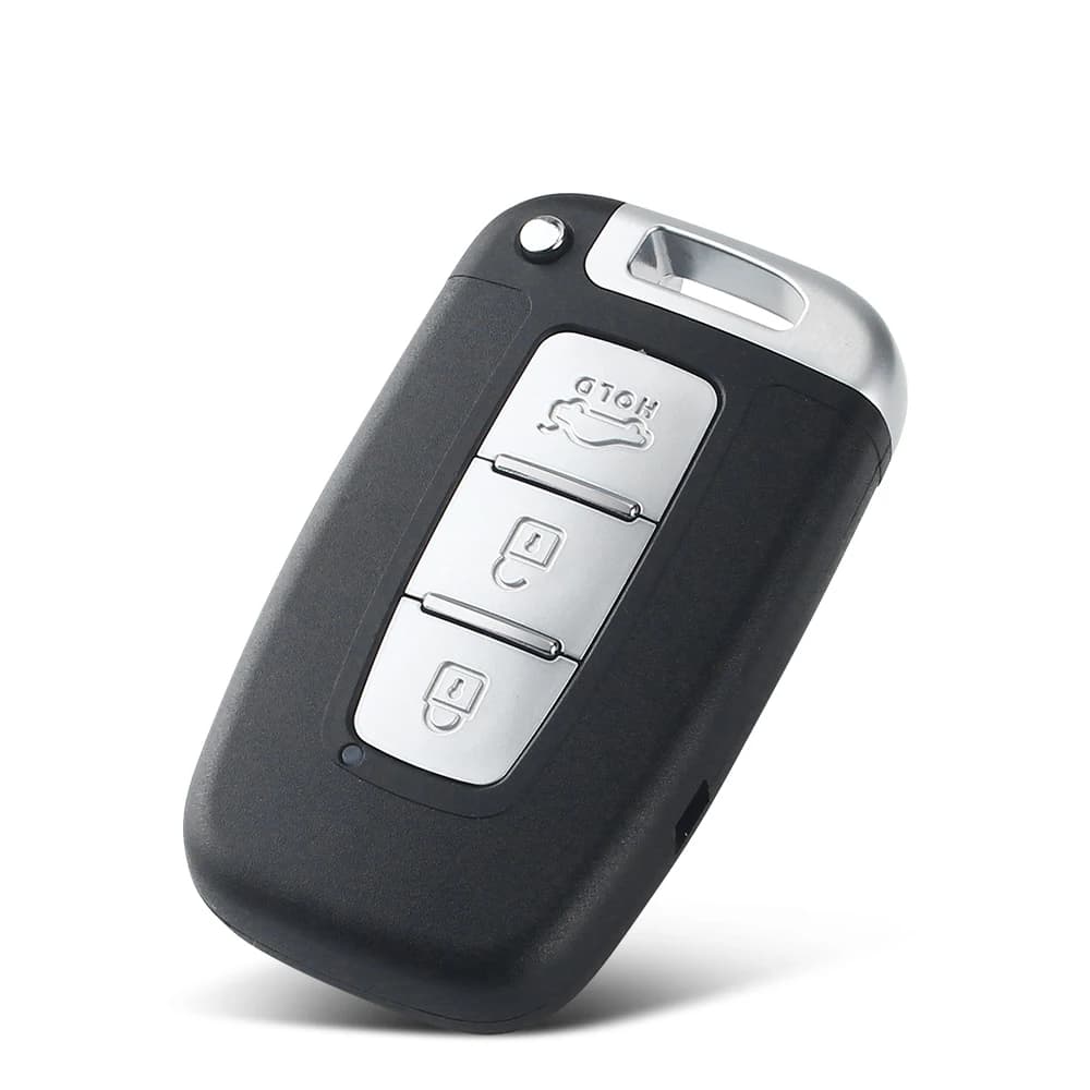 KEYYOU 2/3/4 boutons coque de clé télécommande de voiture intelligente pour Hyundai IX35 Sonata 8 El
