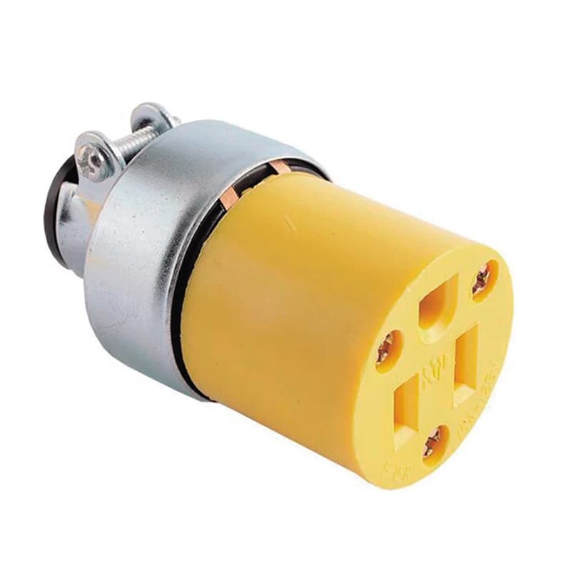 1 pièce Connecteur américain L5-15P L5-15R 15A, prise mâle/femelle tripolaire câblée, anti-déconnexi
