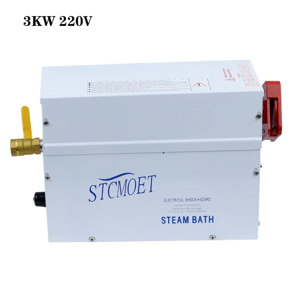 Générateur de vapeur 220V/380V, Machine de fabrication de vapeur domestique, Sauna, bain, SPA, douch