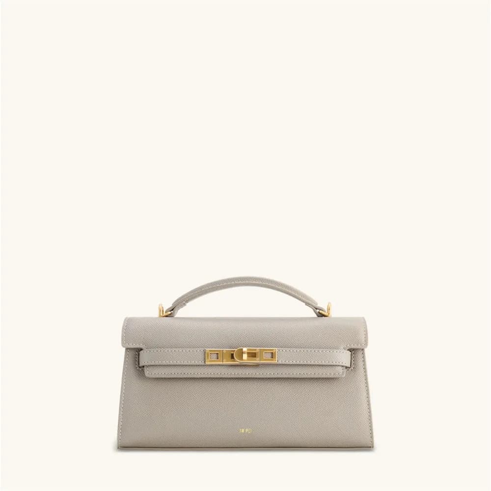 Sac à main JW PEI en cuir gaufré crocodile, sac de luxe convertible pour femme, sac bandoulière et s