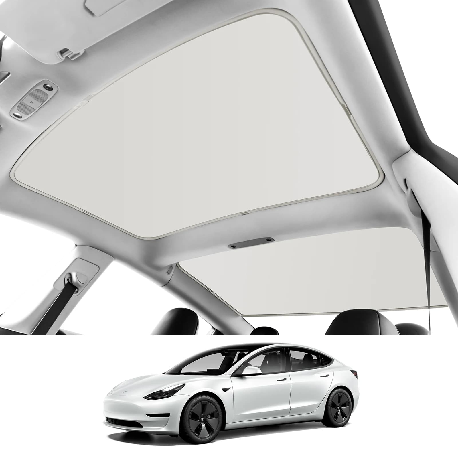 Pare-soleil de toit pour Tesla modèle 3, pare-soleil de toit ouvrant amélioré, pare-soleil de toit p