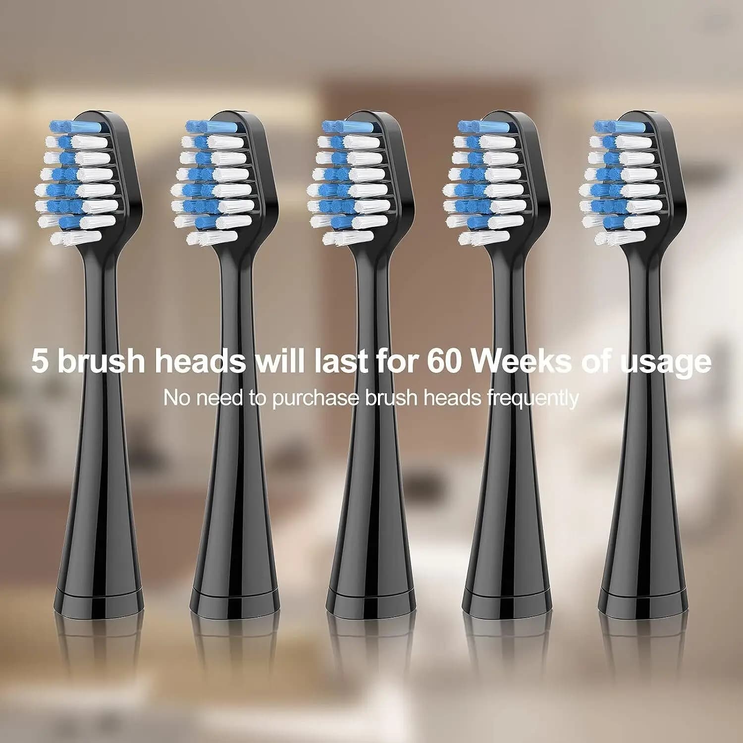 Têtes de brosse de rechange pour Waterpik, soins complets 5.0/9.0, têtes de brosse à dents électriqu